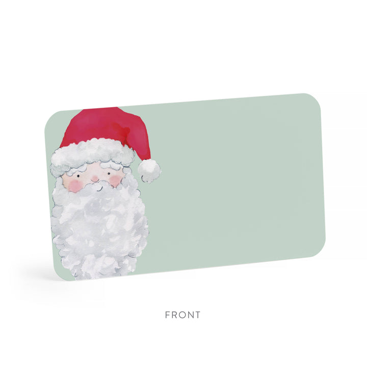 E. Frances Paper Cards Vintage Santa Little Notes