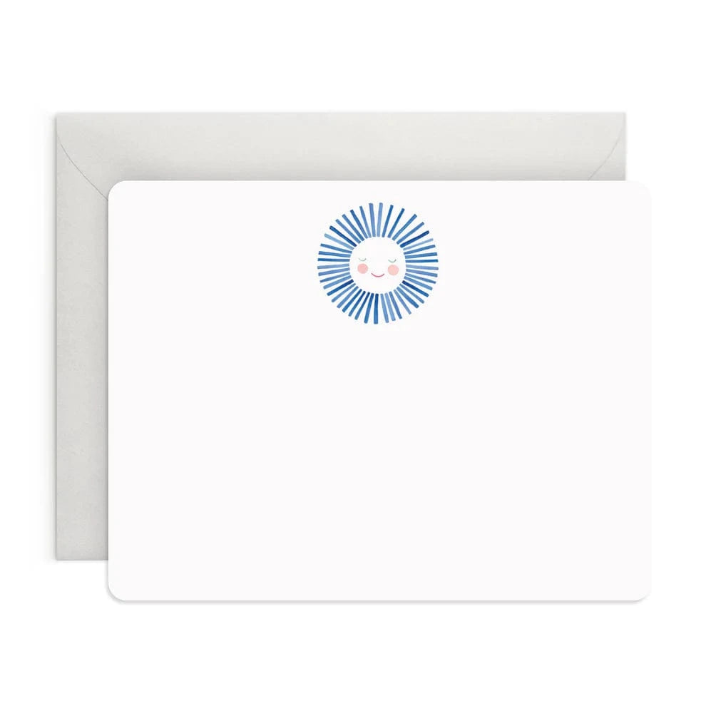 E. Frances Paper Paper Blue Sunshine Flat Notes