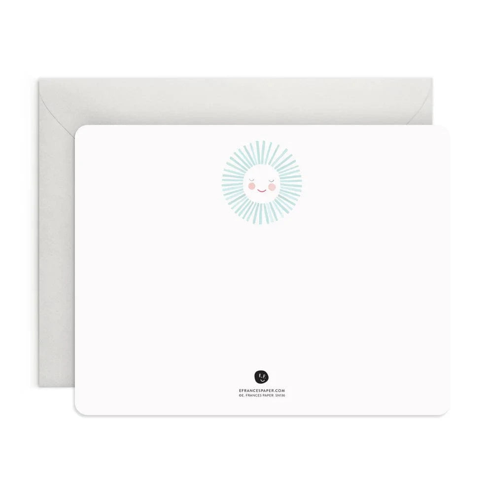 E. Frances Paper Paper Blue Sunshine Flat Notes