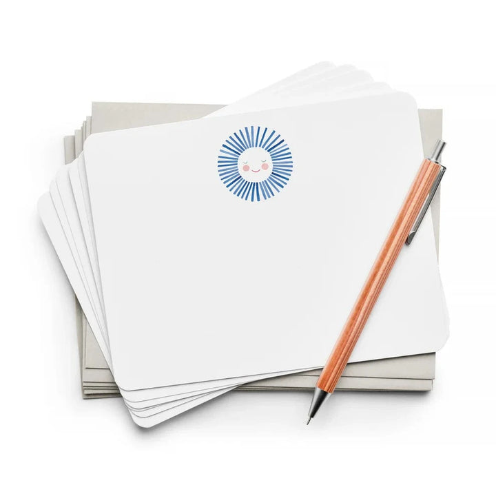 E. Frances Paper Paper Blue Sunshine Flat Notes