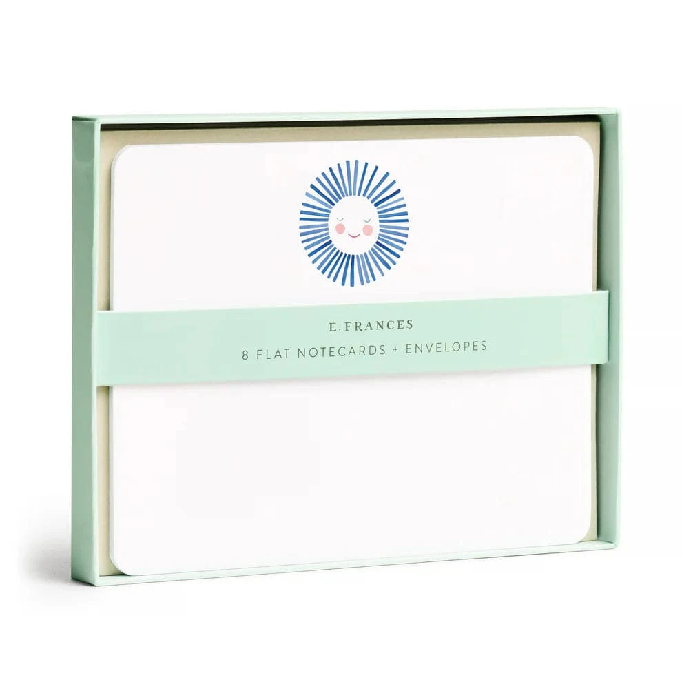 E. Frances Paper Paper Blue Sunshine Flat Notes