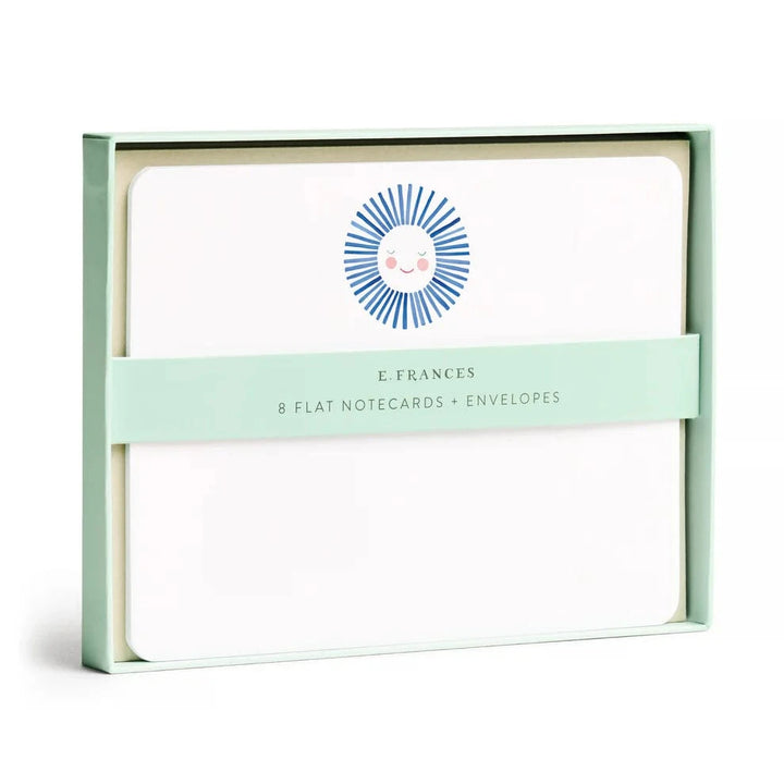 E. Frances Paper Paper Blue Sunshine Flat Notes