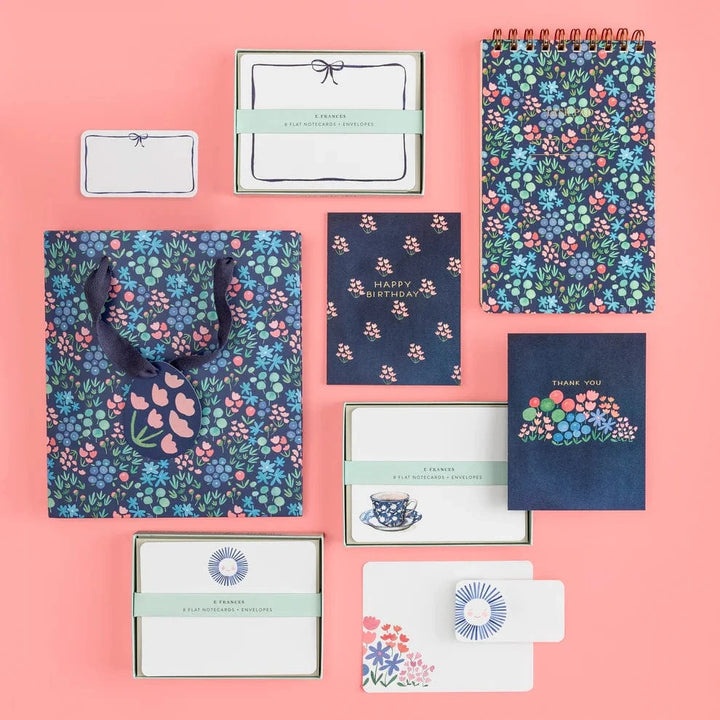 E. Frances Paper Paper Blue Sunshine Flat Notes