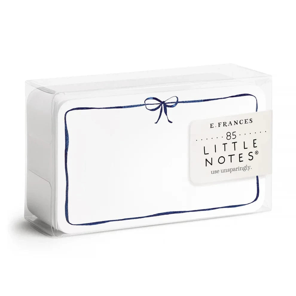 E. Frances Paper Paper Navy Bow Little Notes