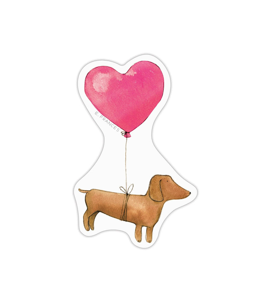 E. Frances Paper Sticker Balloon Dog Sticker