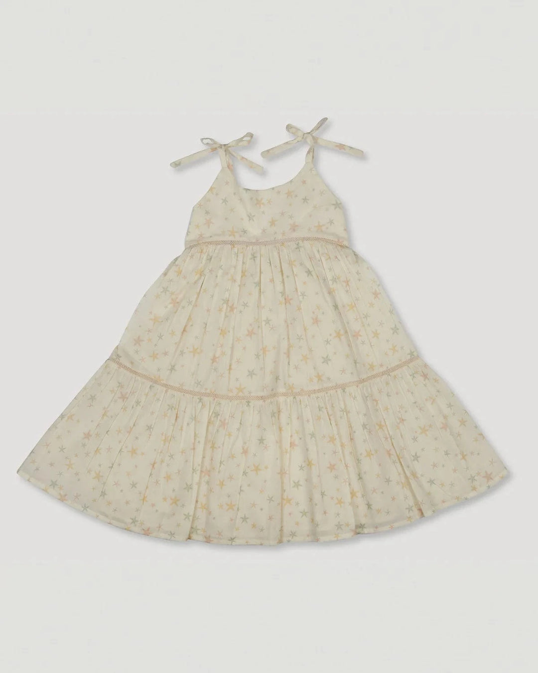 Early Sunday Baby Alice Dress - Star Fishes