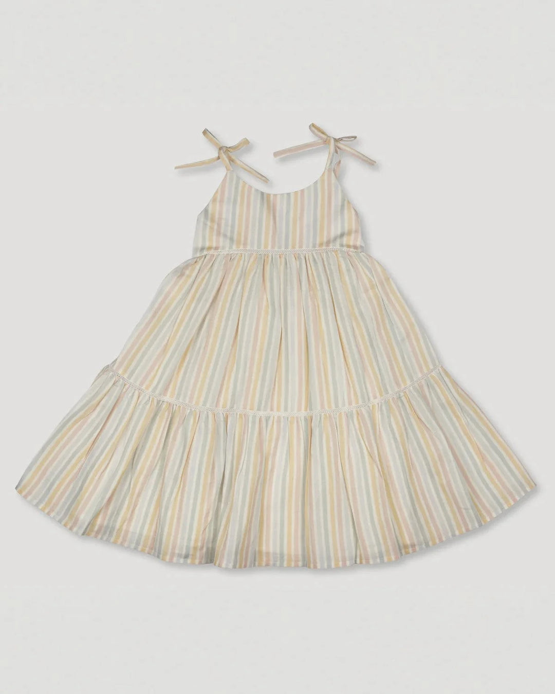 Early Sunday Baby Alice Dress - Summer Stripes