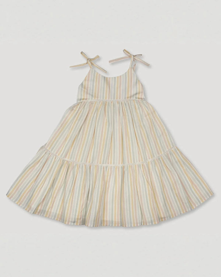 Early Sunday Baby Alice Dress - Summer Stripes
