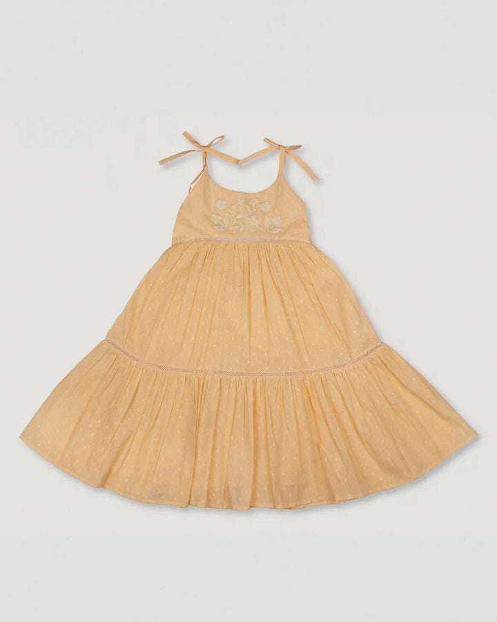 Early Sunday Baby Alice Dress - Vanilla