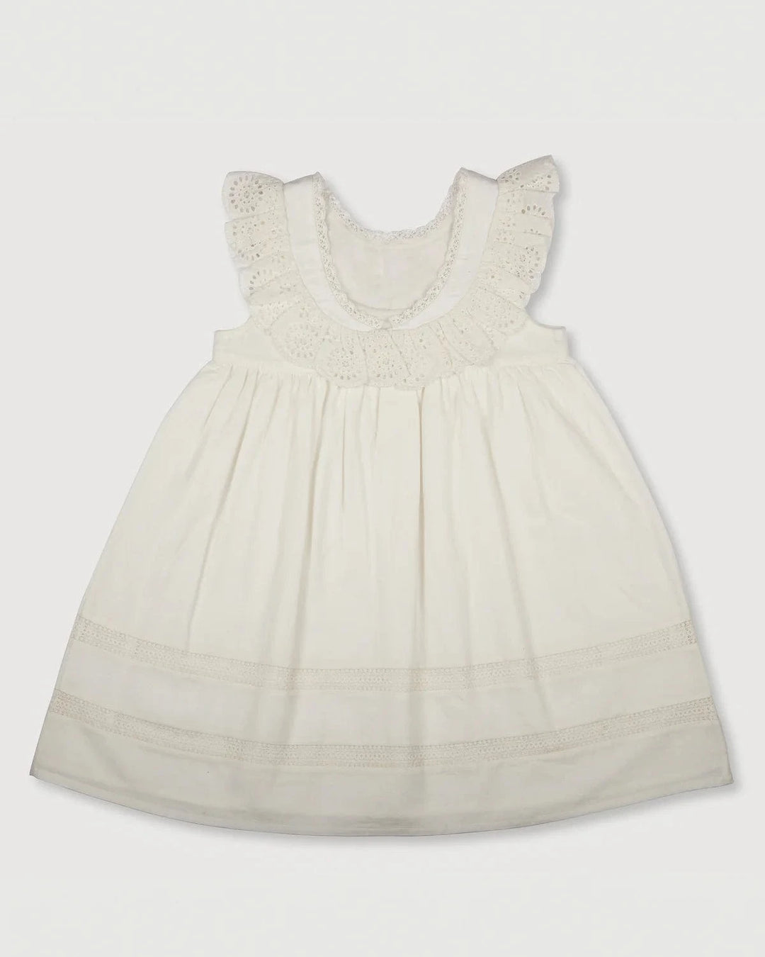 Early Sunday Baby Natasha Dress - Ivory