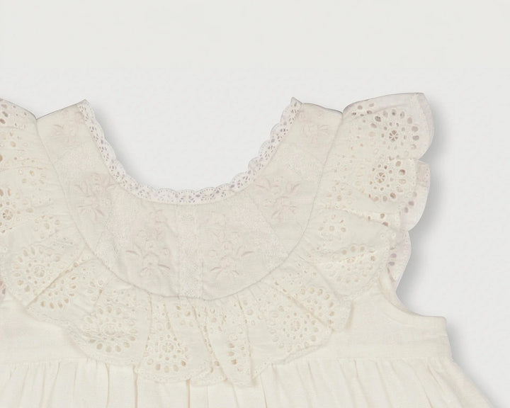 Early Sunday Baby Natasha Dress - Ivory