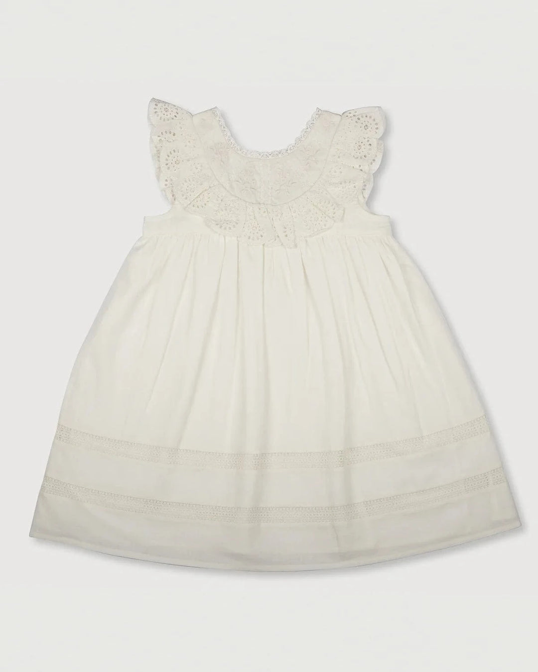 Early Sunday Baby Natasha Dress - Ivory