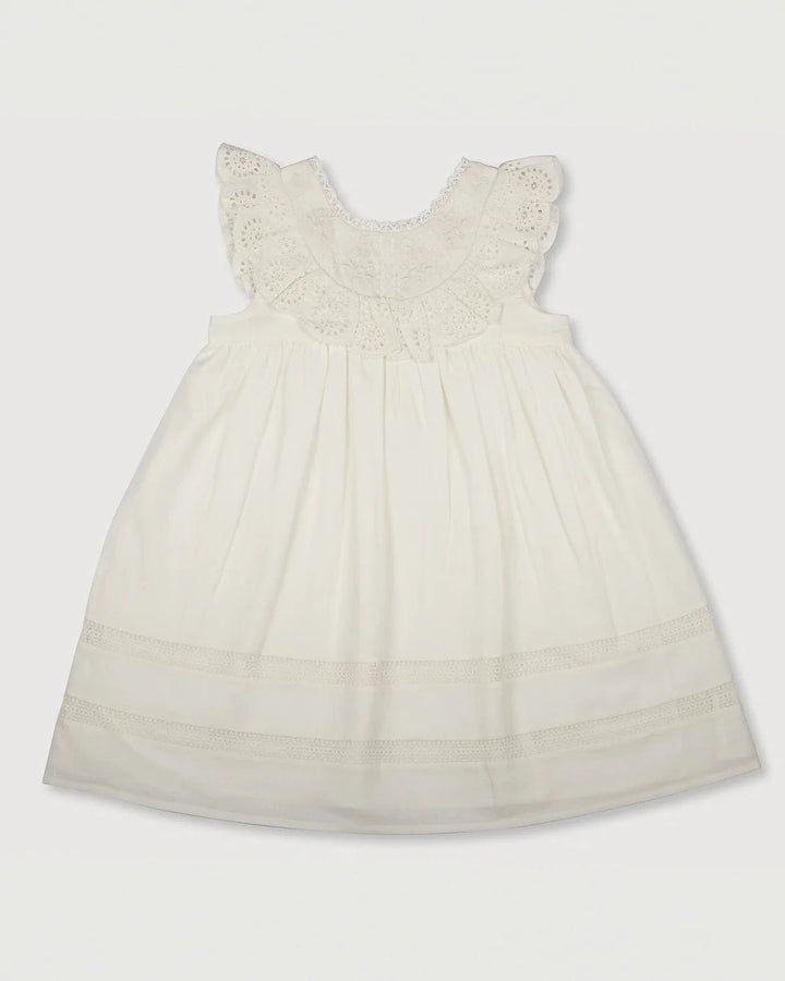 Early Sunday Baby Natasha Dress - Ivory