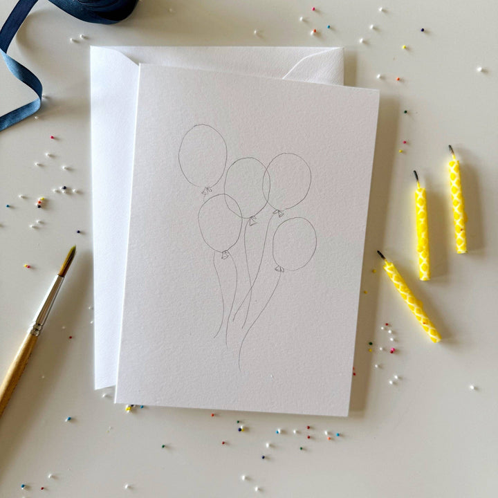 emily lex studio Cards Celebrate Paintable Notecards