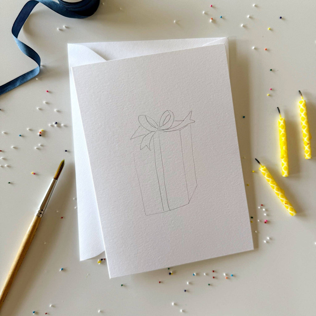 emily lex studio Cards Celebrate Paintable Notecards
