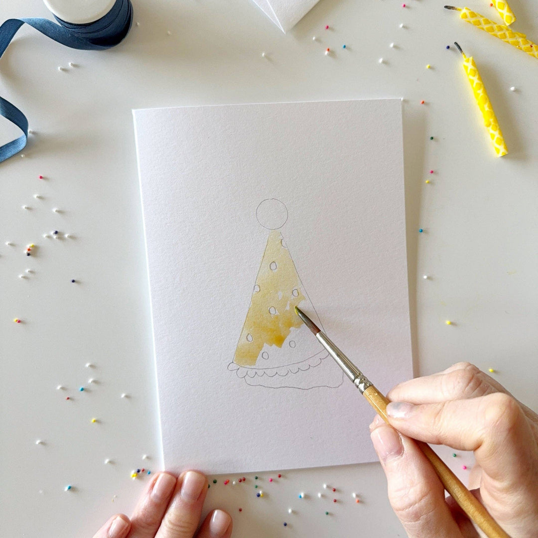 emily lex studio Cards Celebrate Paintable Notecards
