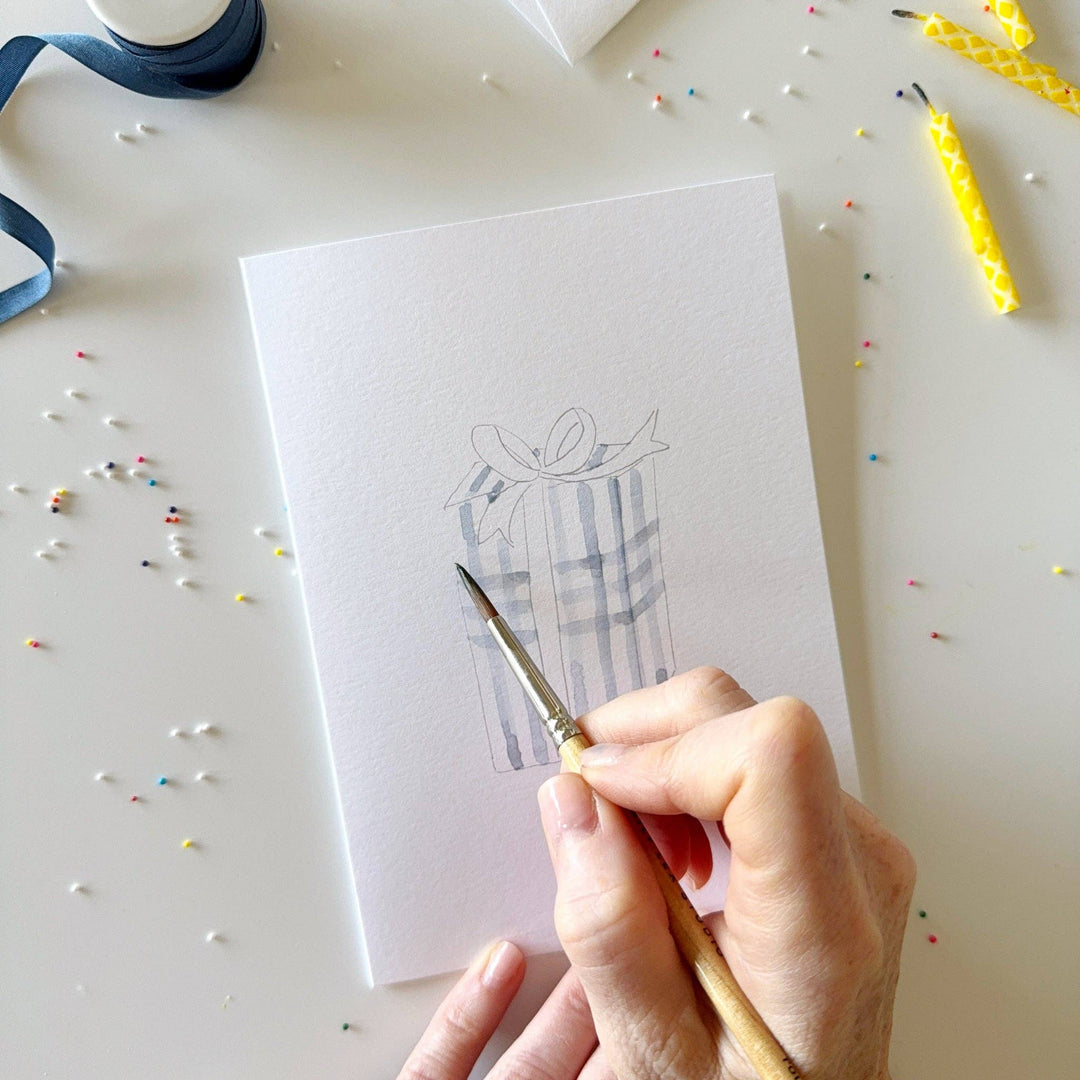 emily lex studio Cards Celebrate Paintable Notecards
