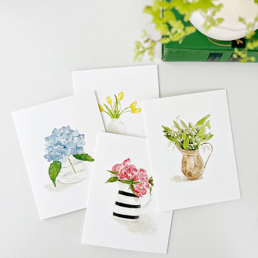 emily lex studio Cards Flower notecards set