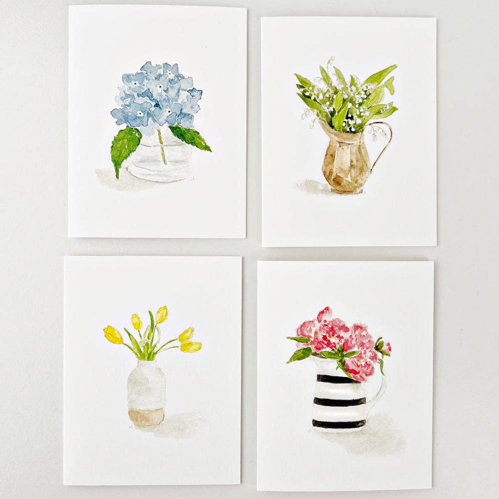 emily lex studio Cards Flower notecards set