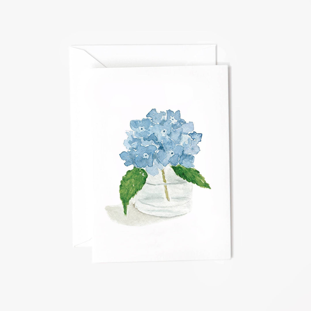 emily lex studio Cards Hydrangea mini notecard