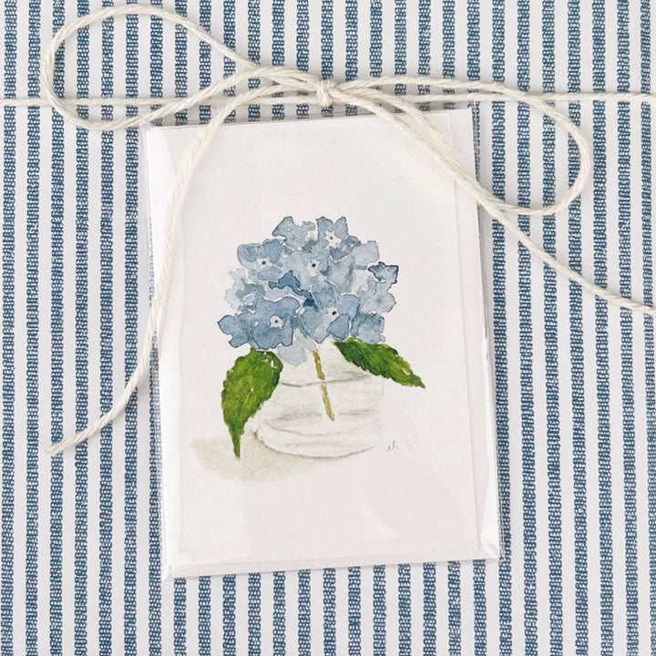 emily lex studio Cards Hydrangea mini notecard