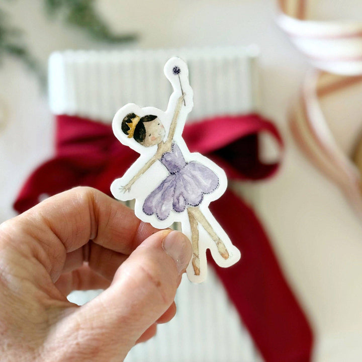 emily lex studio Holiday Sugarplum fairy sticker