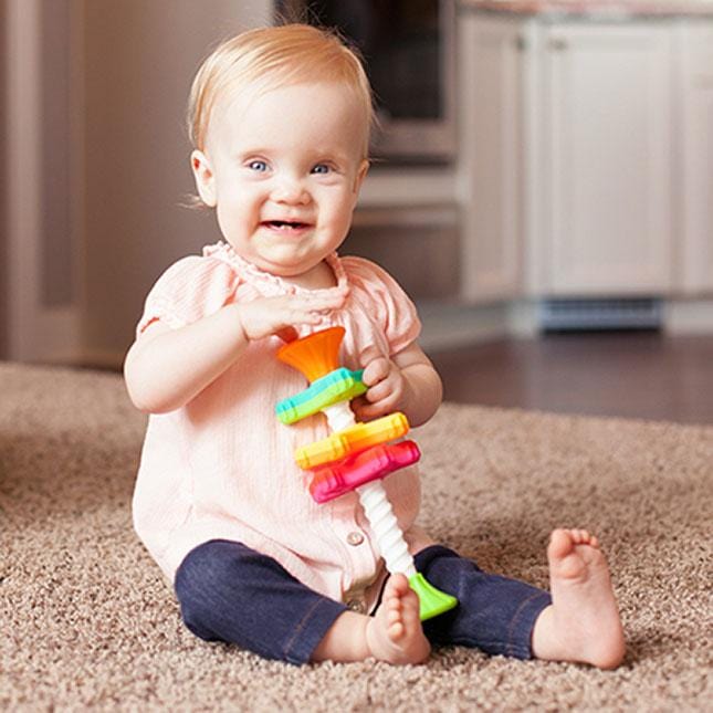 Fat Brain Toys Sensory Toy MiniSpinny