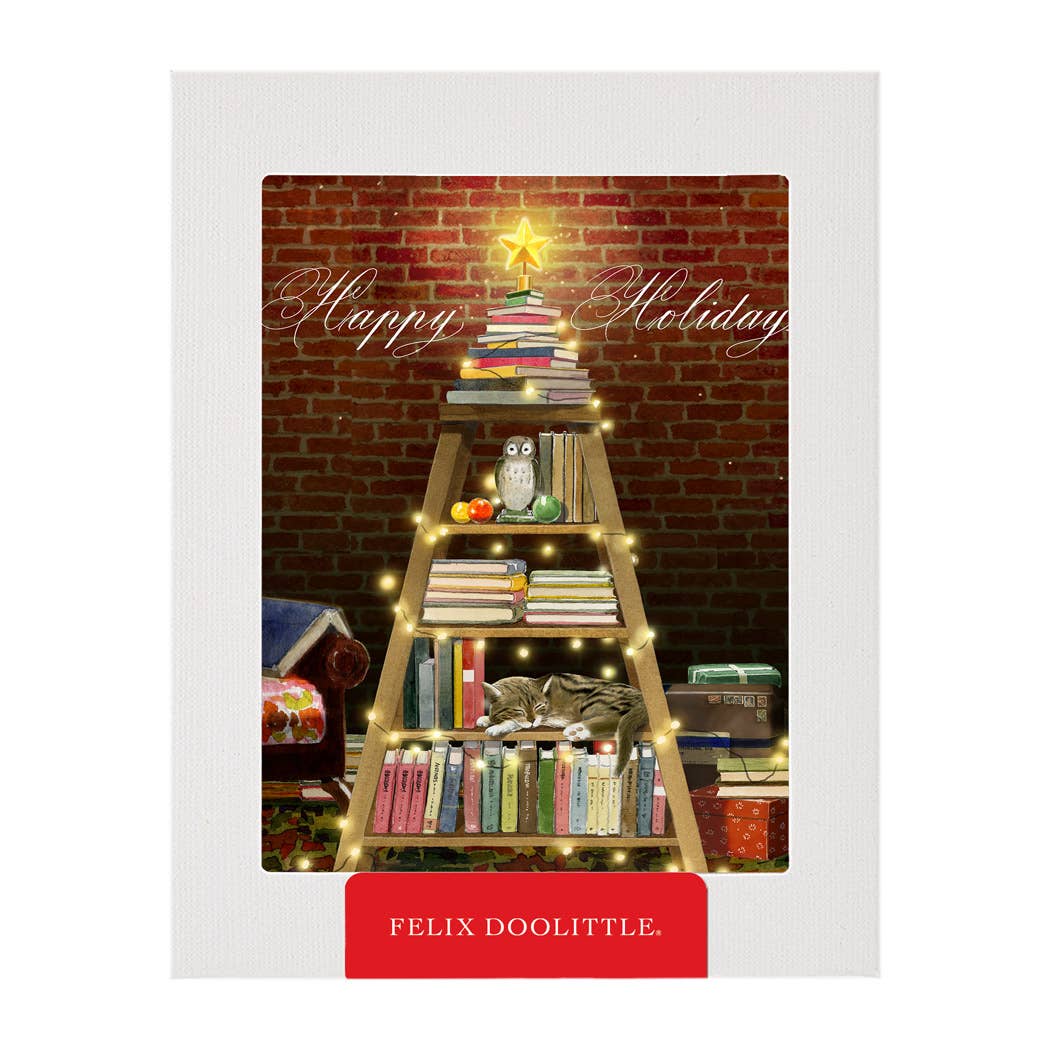 Felix Doolittle Holiday Boxed Set of 8 Novel Holiday - Holiday Christmas Cards