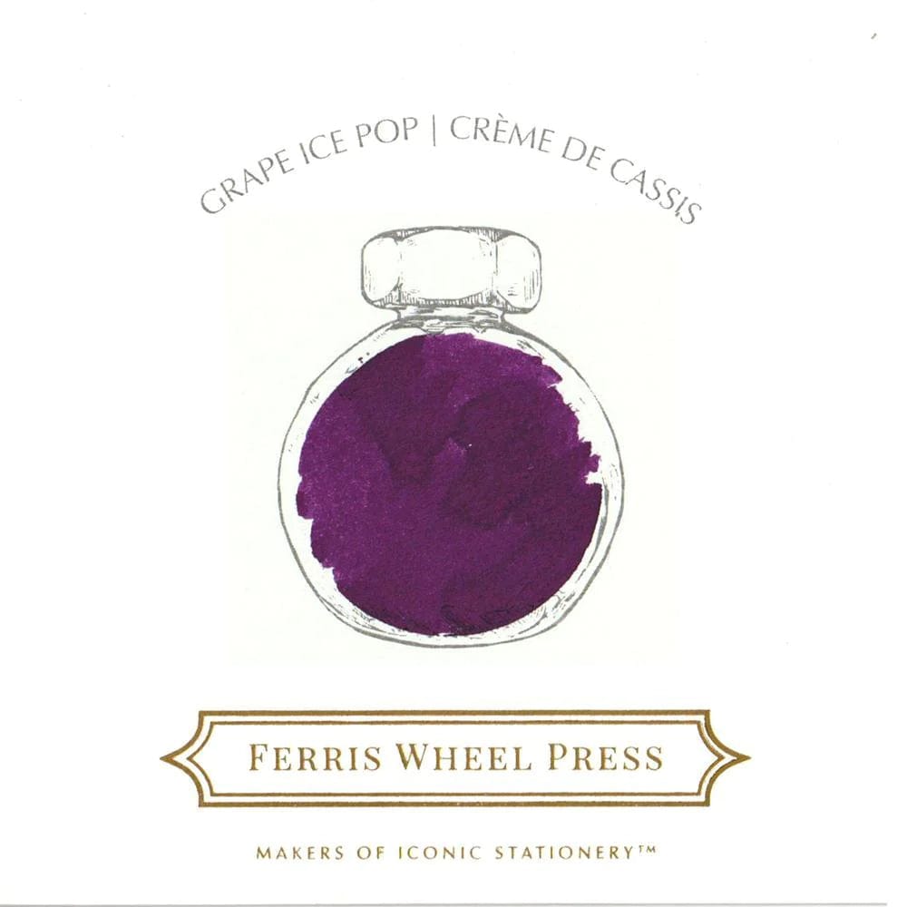 Ferris Wheel Press Fountain Pen 38ml Grape Ice Pop Ink