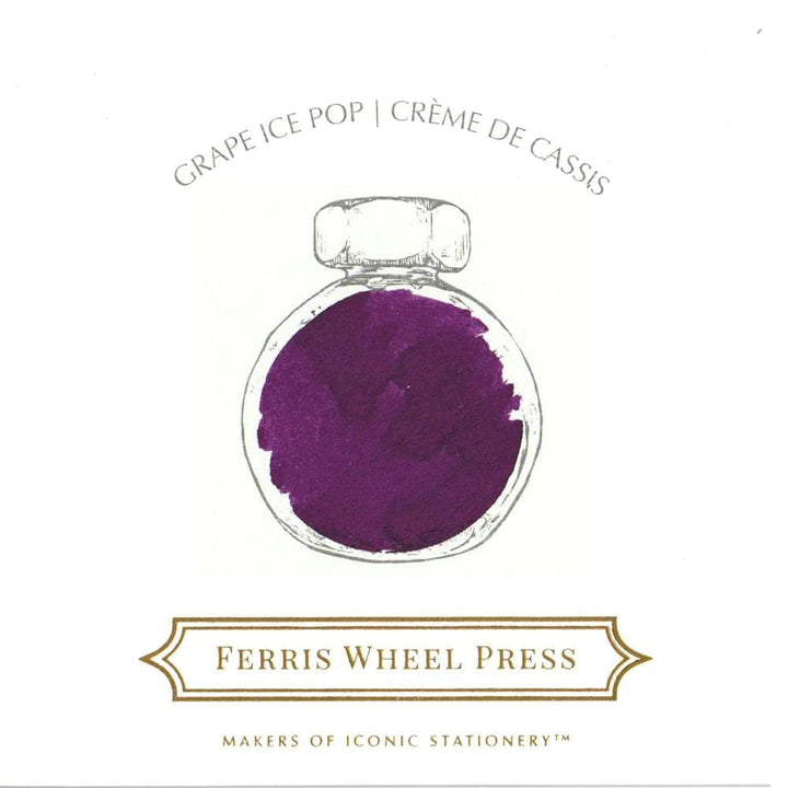 Ferris Wheel Press Fountain Pen 38ml Grape Ice Pop Ink