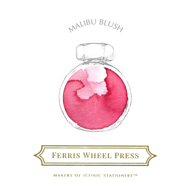 Ferris Wheel Press Fountain Pen 38ml Malibu Blush Ink