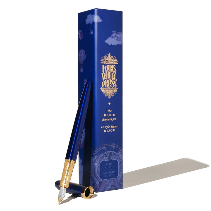 Ferris Wheel Press Fountain Pen The Bijou Fountain Pen - Luna Celeste - Fine
