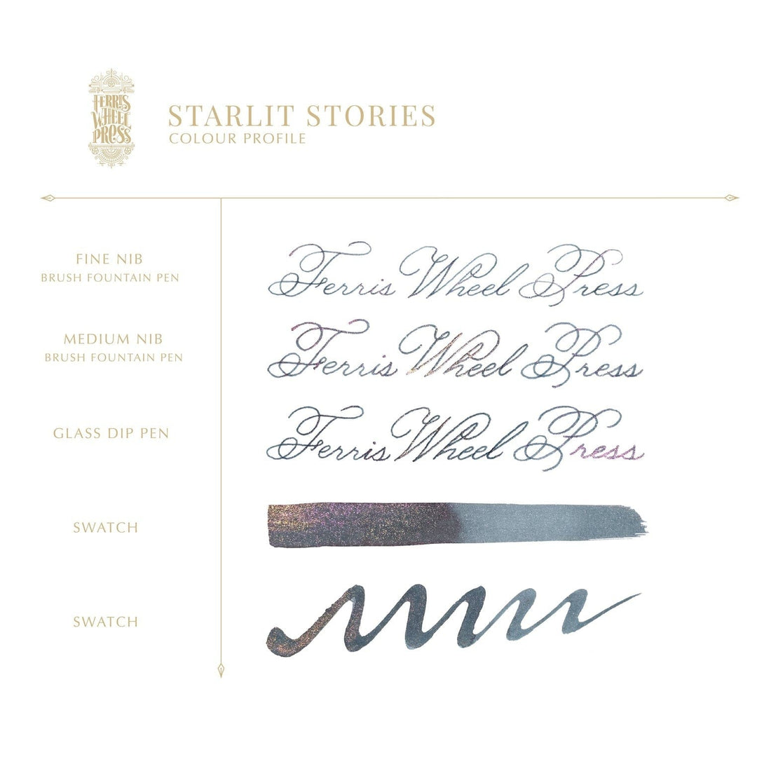 Ferris Wheel Press Paper 20ml Bestiary Series | Starlit Stories | Ferris Wheel Press
