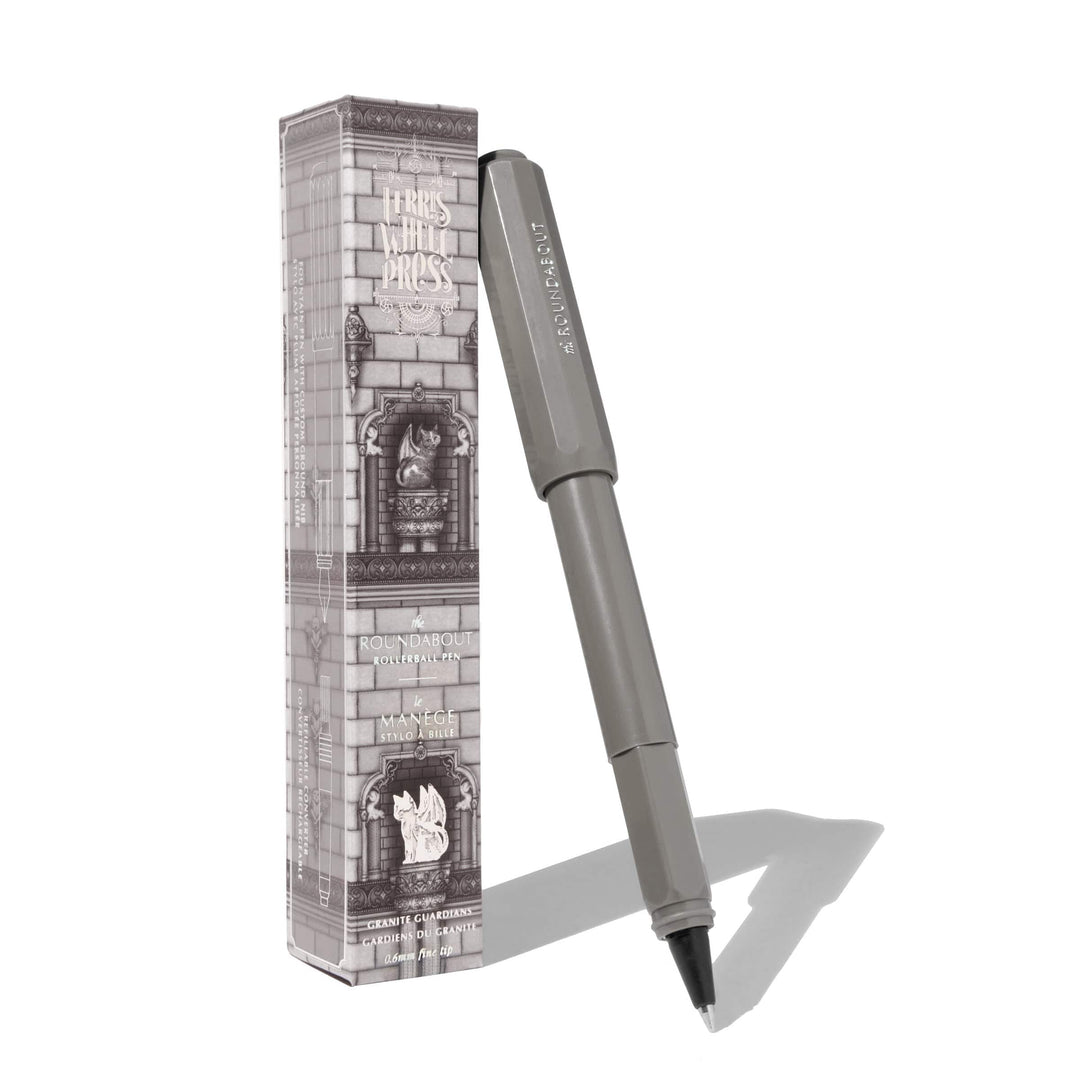 Ferris Wheel Press Paper Roundabout Rollerball Pen - Granite Guardians | Ferris Wheel Press