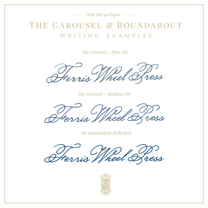 Ferris Wheel Press Paper Roundabout Rollerball Pen - Granite Guardians | Ferris Wheel Press