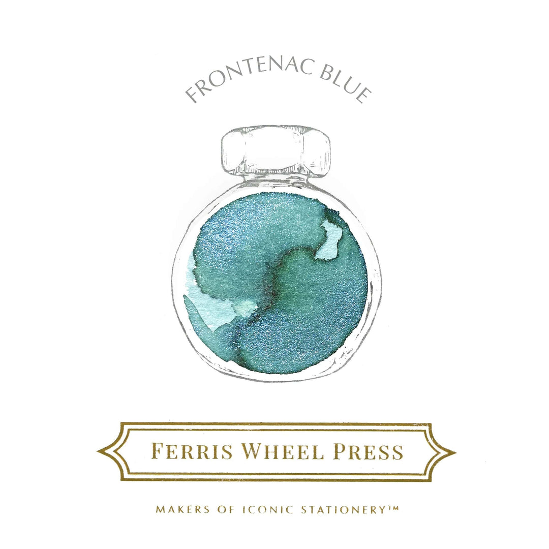Ferris Wheel Press Pen Ink & Refills 38ml Frontenac Blue Ink