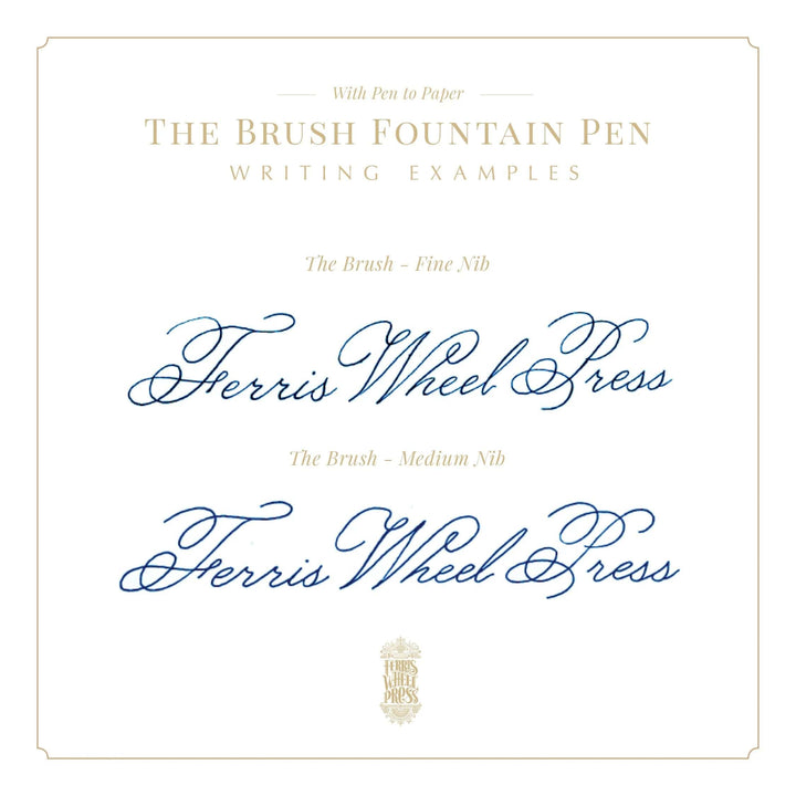 Ferris Wheel Press Pen Ink & Refills The Carousel Fountain Pen - Feathered Flight