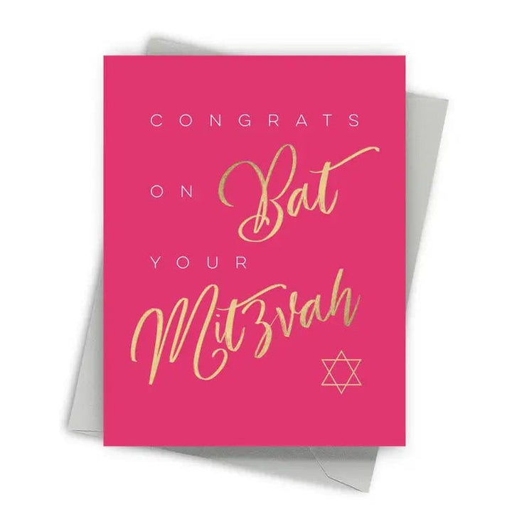 Fine Moments Card Modern Bat Mitzvah Card