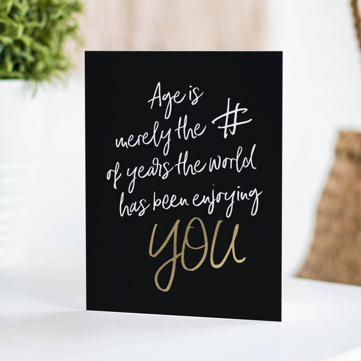 Fine Moments Card Number Of Years – Birthday Cards