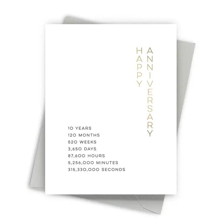 Fine Moments Card Ten Year Summary Card
