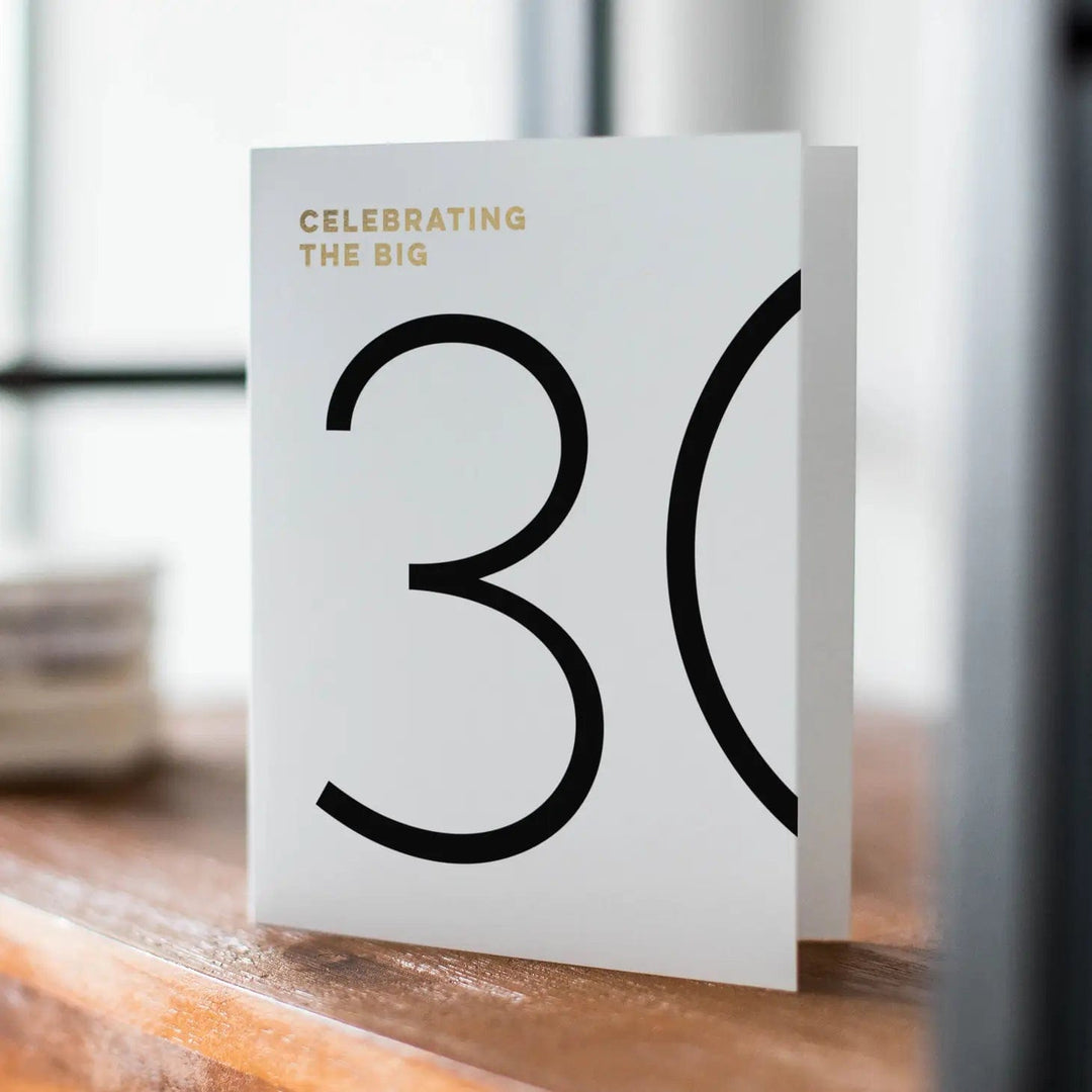 Fine Moments Card The Big 30 Card