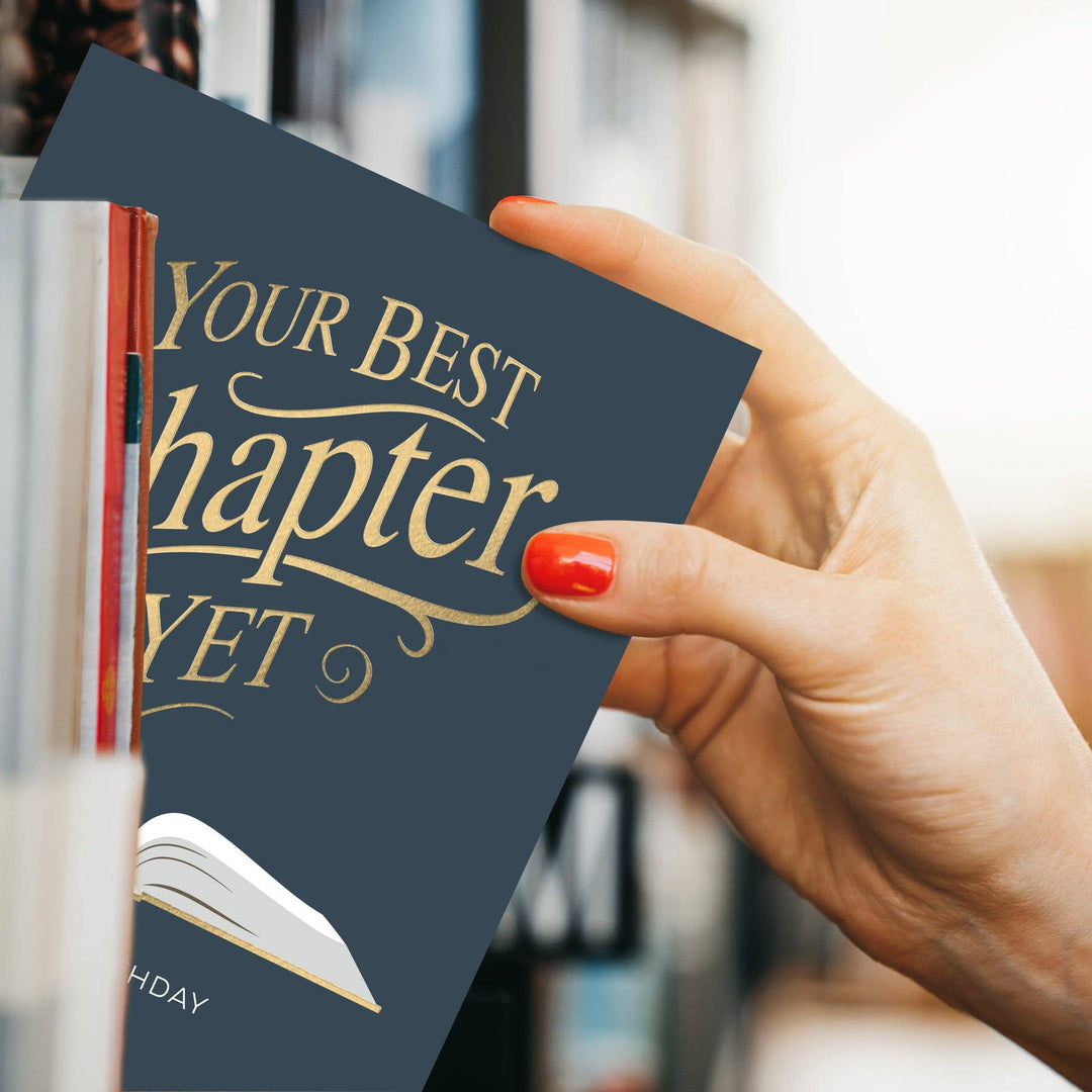 Fine Moments Cards Best Chapter Birthday Card