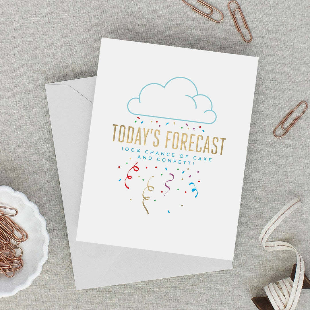 Fine Moments Cards Birthday Forecast