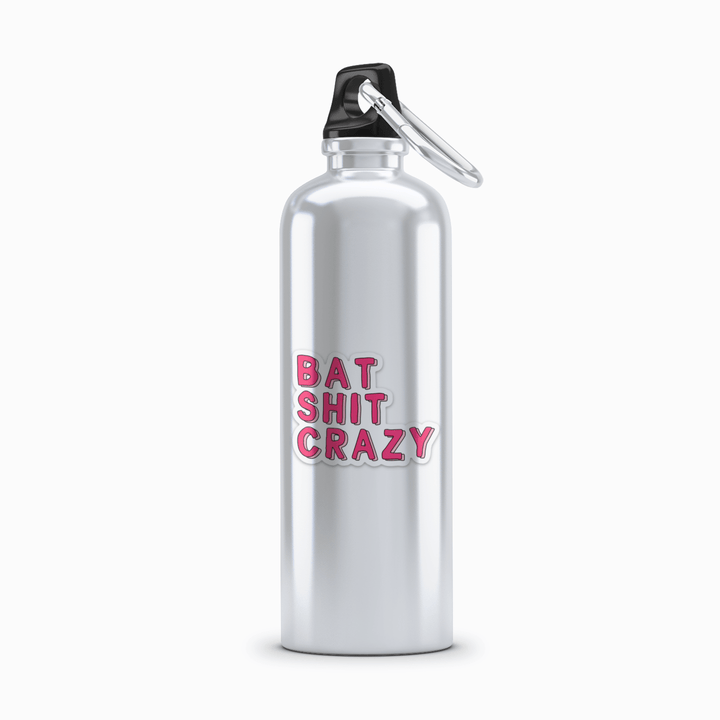 Five Dot Post Cards Bat Shit Crazy Funny Laptop Waterbottle Vinyl Sticker Gift