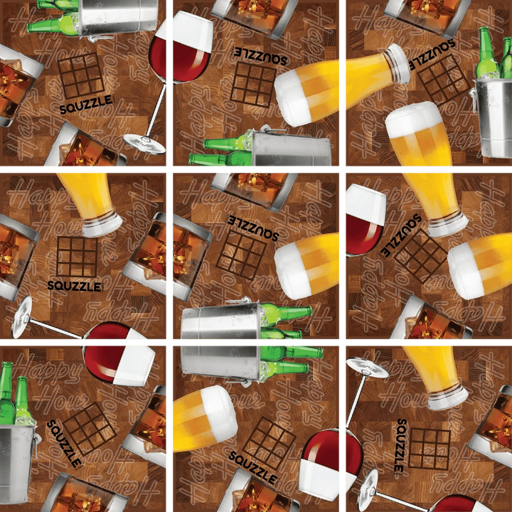 Fun Squared Games Puzzle Happy Hour Squzzle Puzzle | Fun Squared Games