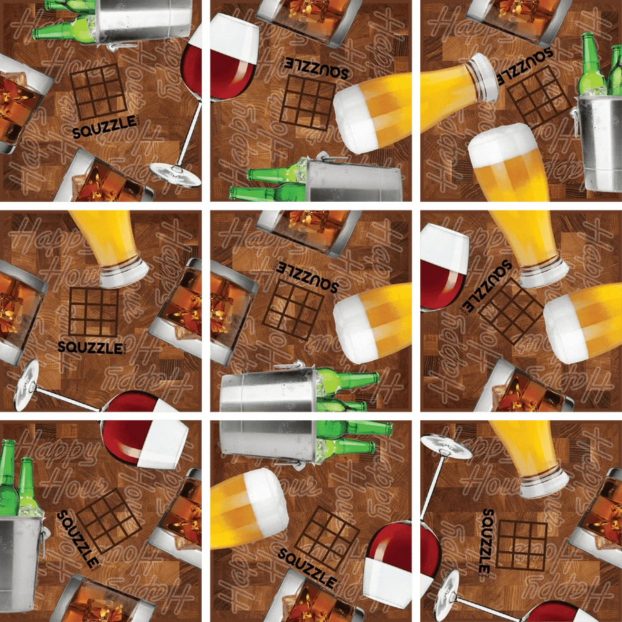 Fun Squared Games Puzzle Happy Hour Squzzle Puzzle | Fun Squared Games