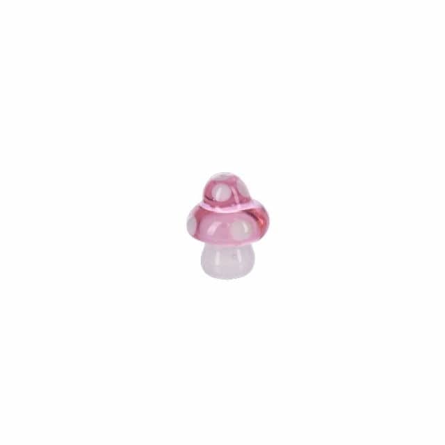 Ganz Charm Lucky Little Mushrooms Glass Charm