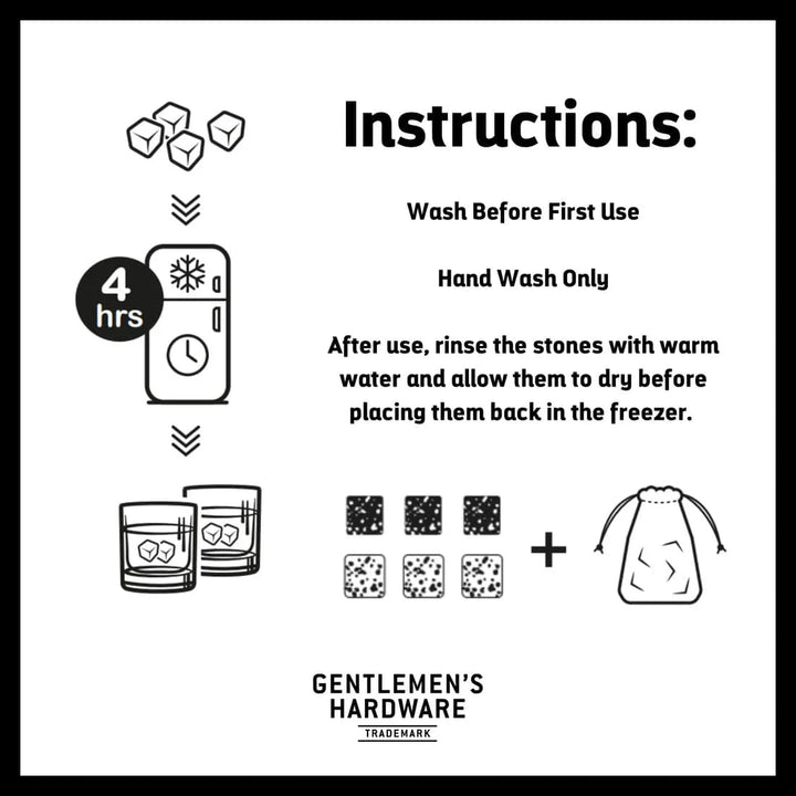 Gentlemen's Hardware Gifts Whisky Chillers