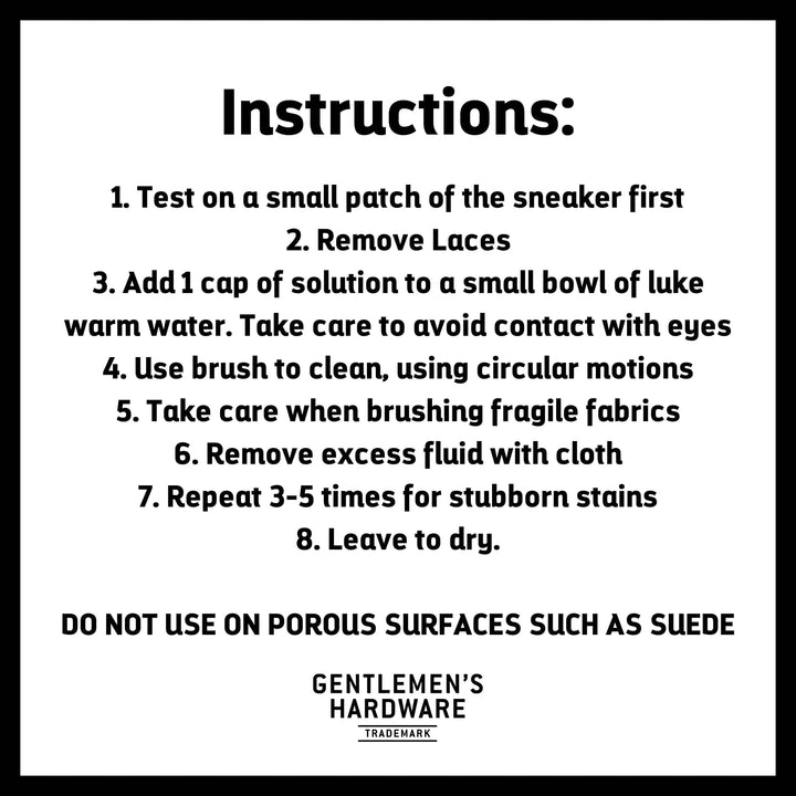 Gentlemen's Hardware Tool Sneaker Cleaning Kit