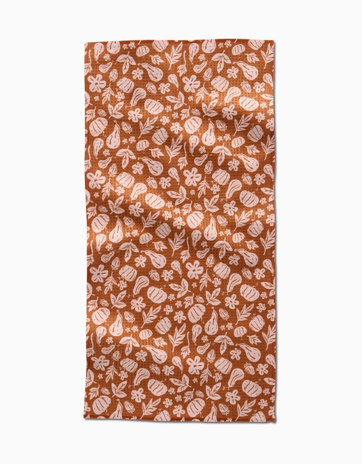 Geometry Holiday Farm Harvesting Days Bar Towel